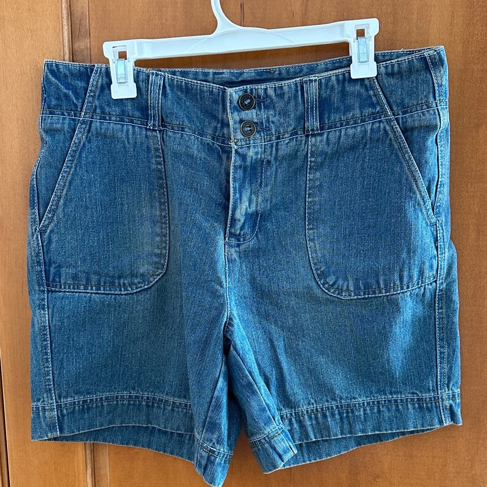 Relativity Women's Deep Blue Denim Shorts